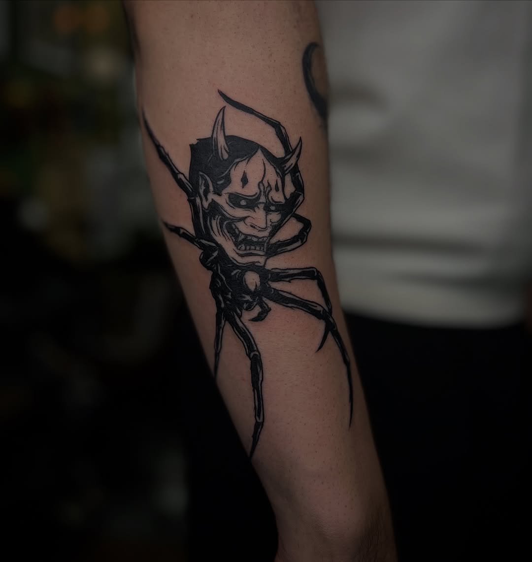 Tattoo by @entity.ttt — blackwork, illustrative