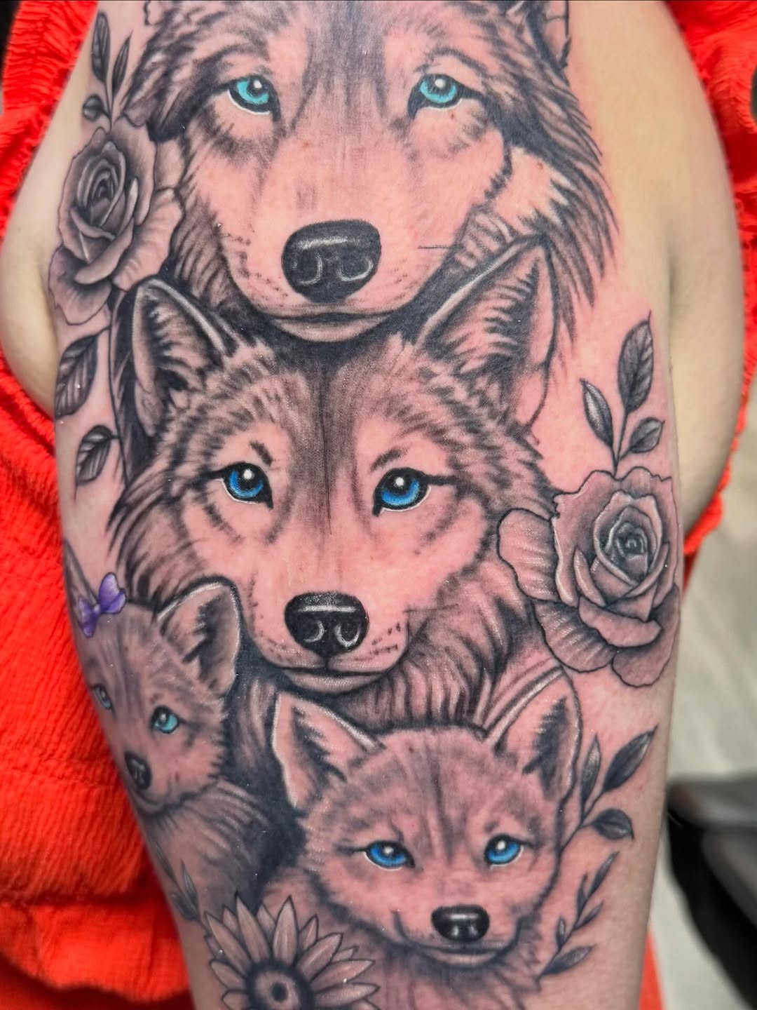 Tattoo by @sancheztapia81 β realism, black_and_grey