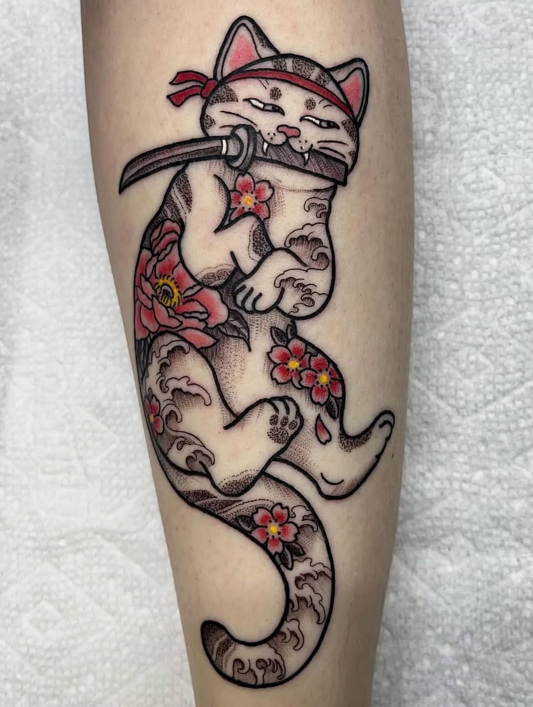 Tattoo by @sleptongroovestattoos — japanese_irezumi, neo_traditional