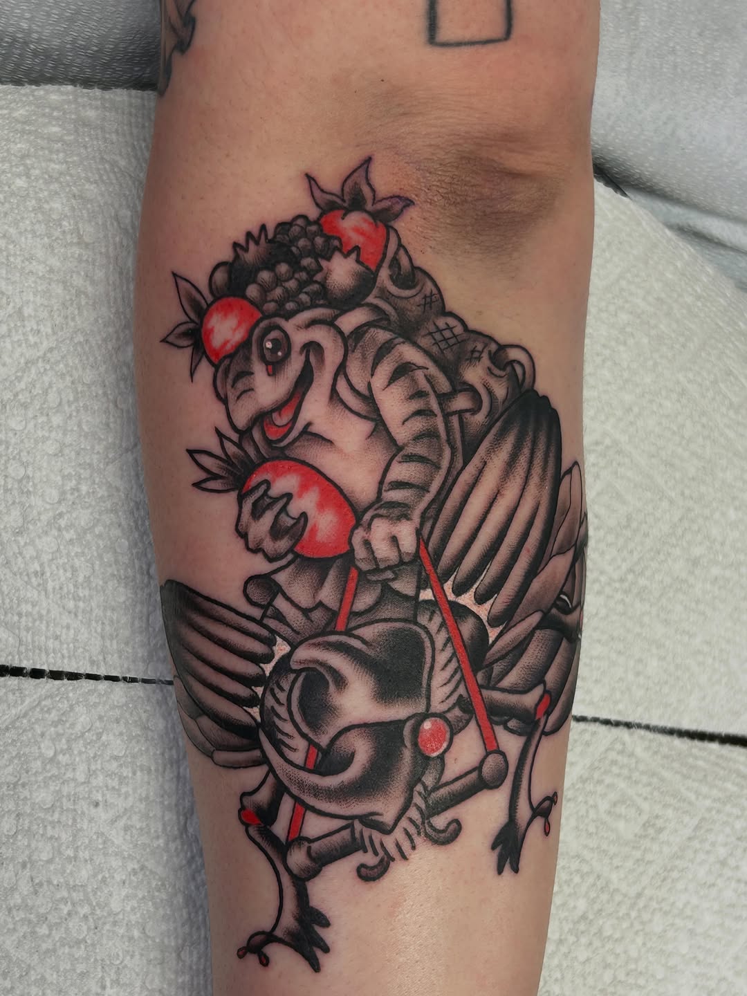 Tattoo by @danemitchelltattoo — american_traditional, new_school