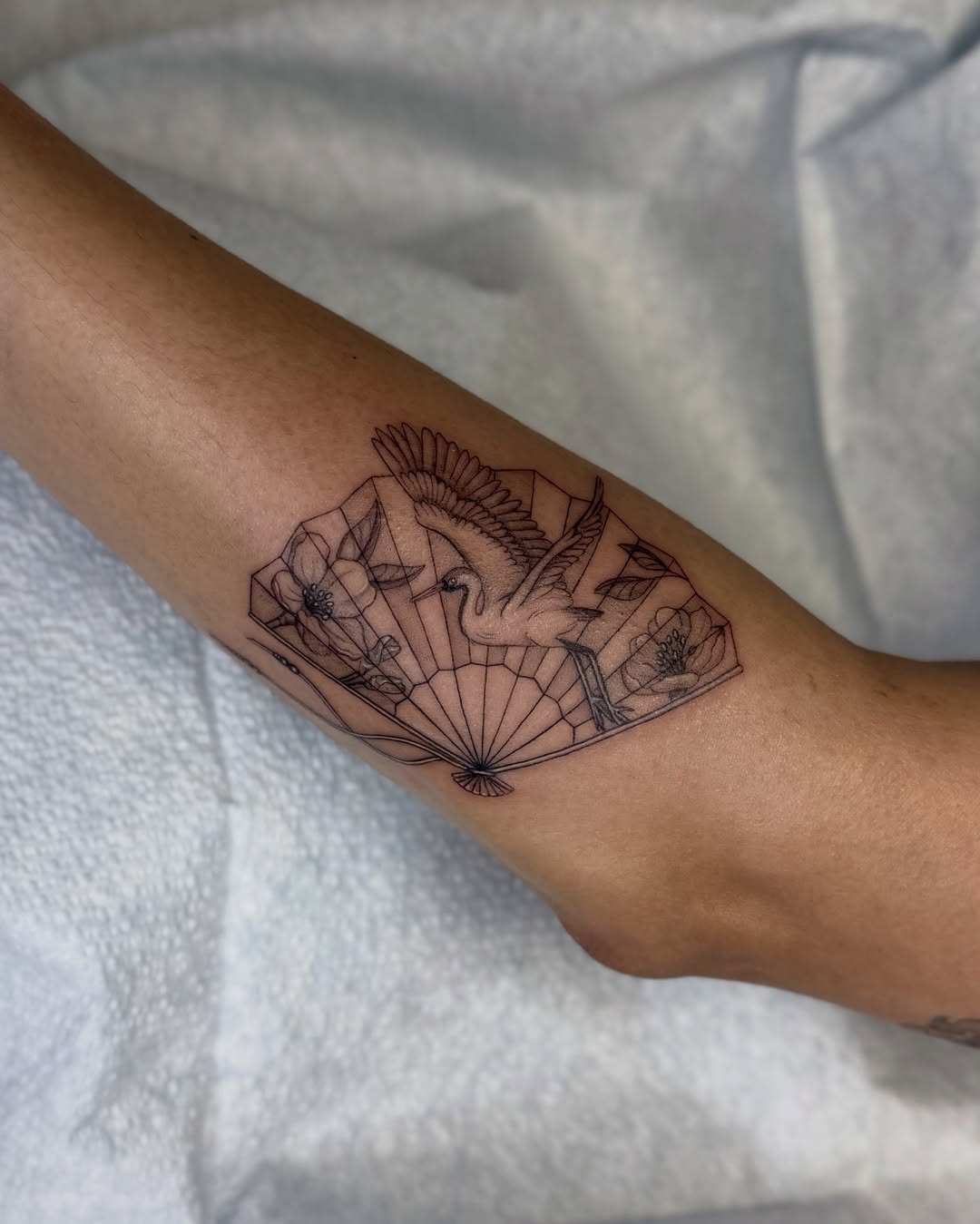 Tattoo by @jadegir.art — fine_line, japanese_irezumi