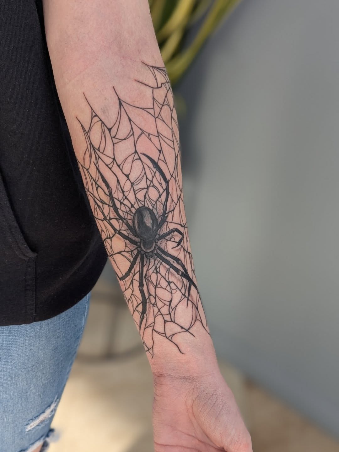 Tattoo by @tattoosbydustinb — black_and_grey, realism