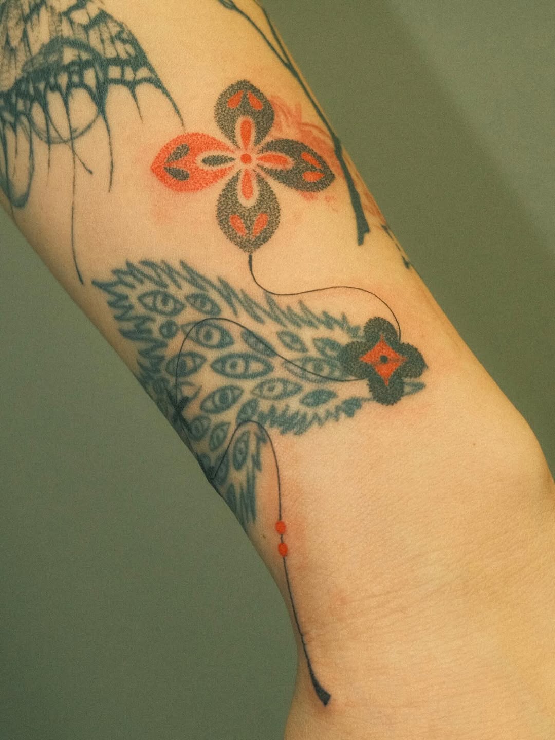 Tattoo by @thienhotattoo — dotwork