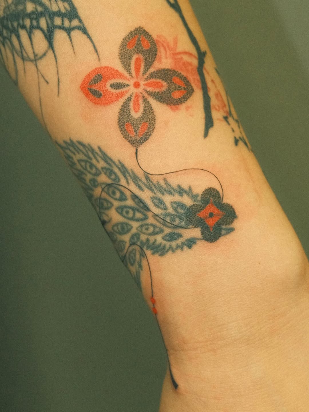 Tattoo by @thienhotattoo — dotwork