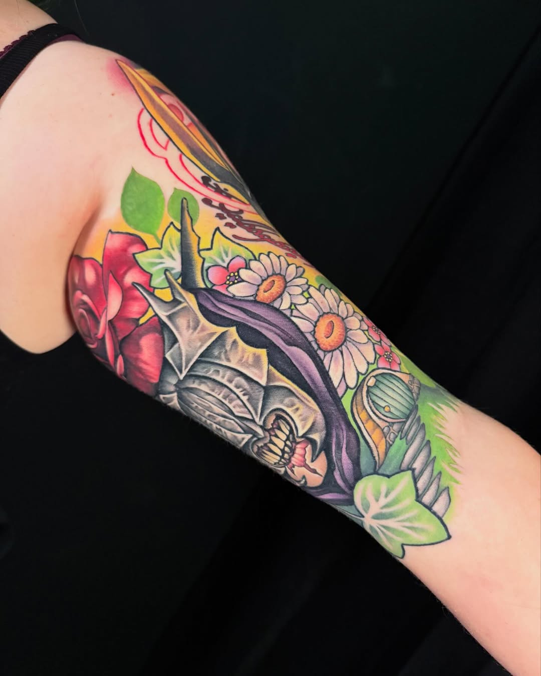 Tattoo by @birdofparadise_tat — illustrative, realism