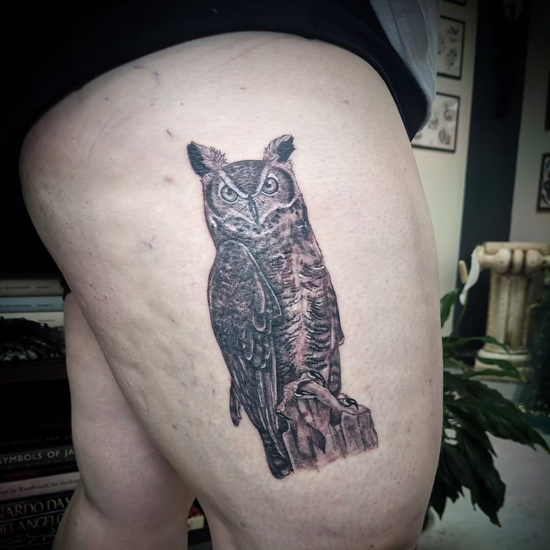 Tattoo by @tatsbymads — realism, black_and_grey