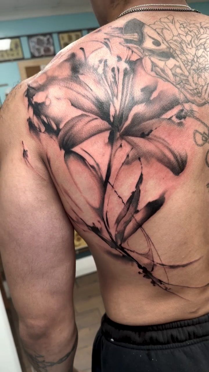 Tattoo by @sav.exe — realism, black_and_grey