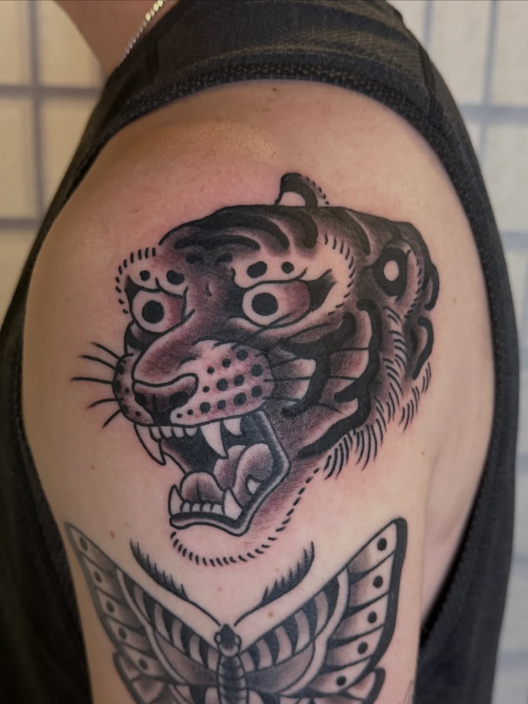 Tattoo by @danielskilltattoo — american_traditional, black_and_grey