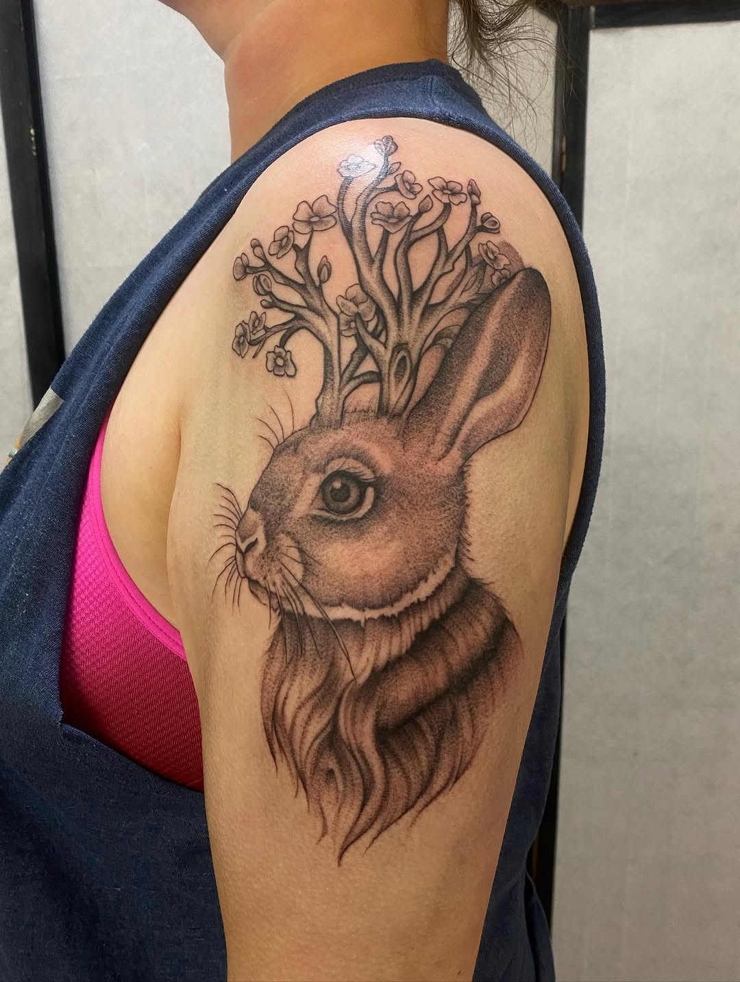 Tattoo by @tatsbyalexandra — realism, black_and_grey