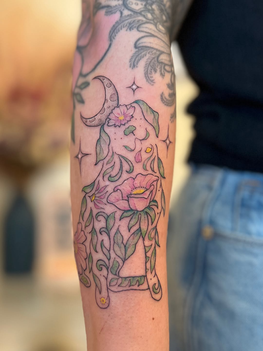 Tattoo by @kelsi_hooper_tattoo — watercolor