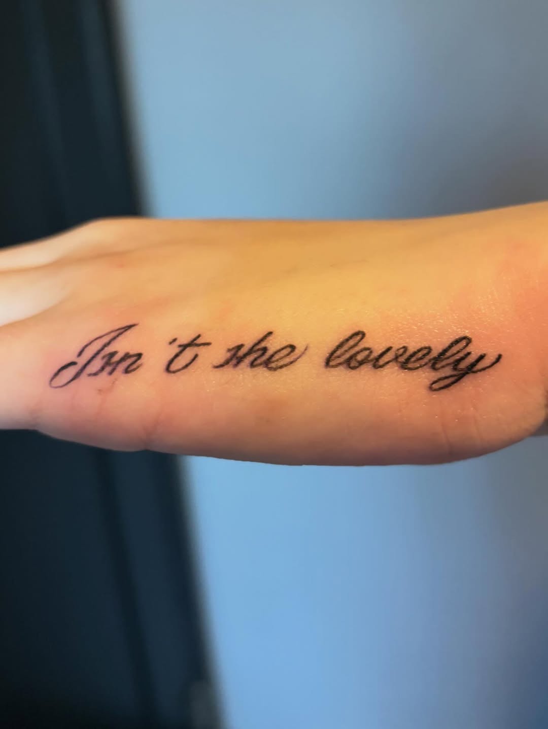 Tattoo by @61904tattoos β lettering_script, fine_line