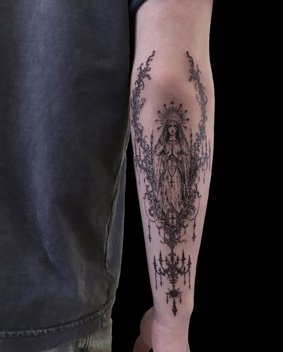 Tattoo by @skinwalker.ta2 โ blackwork, illustrative