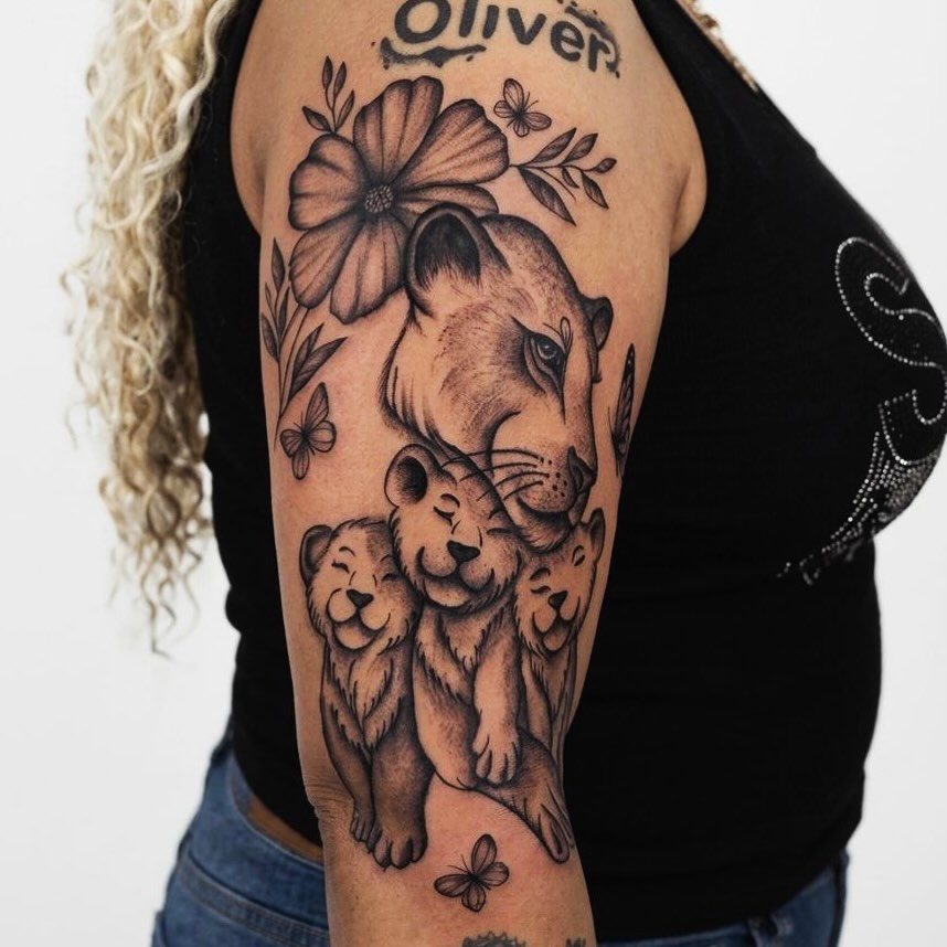 Tattoo by @tattoos_jara — realism, black_and_grey