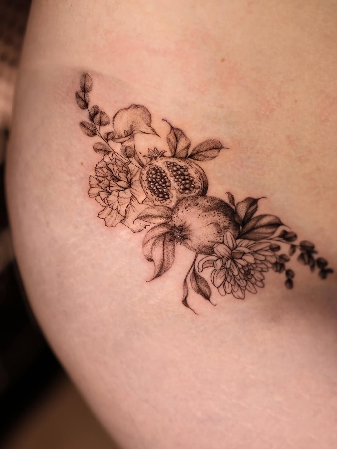 Tattoo by @iero.tattoo β illustrative, black_and_grey