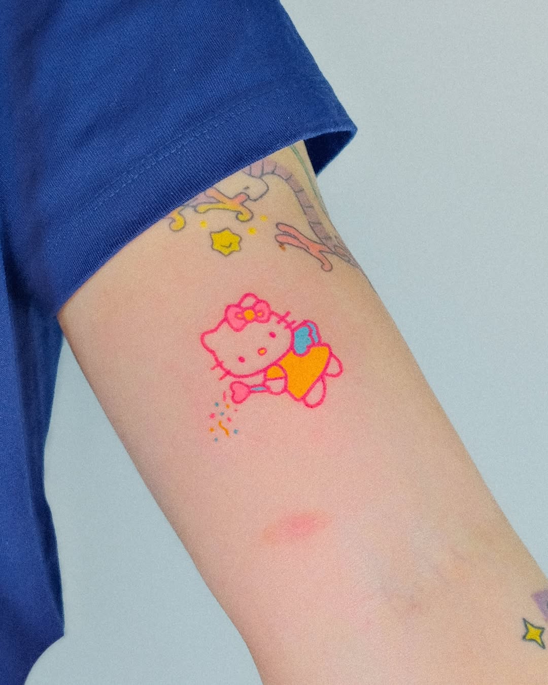 Tattoo by @katzepoke — new_school
