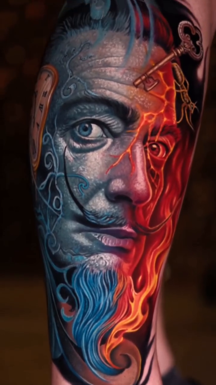 Tattoo by @wonderful.ink — realism, surrealism