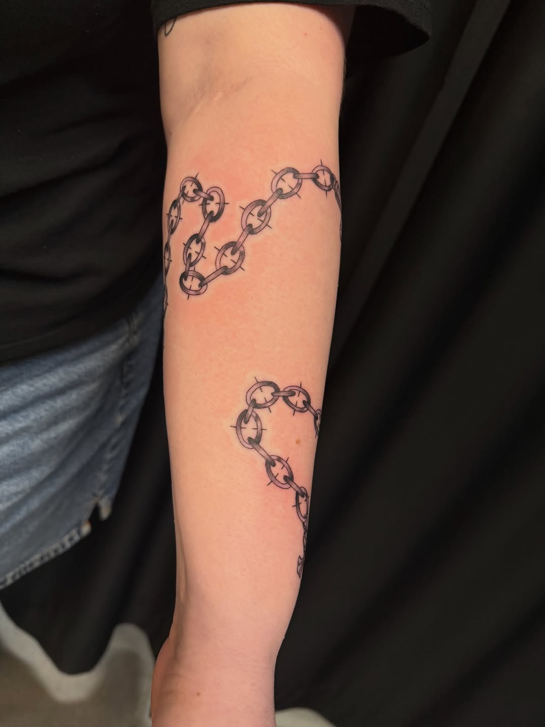 Tattoo by @tofudoestattoos — fine_line, black_and_grey