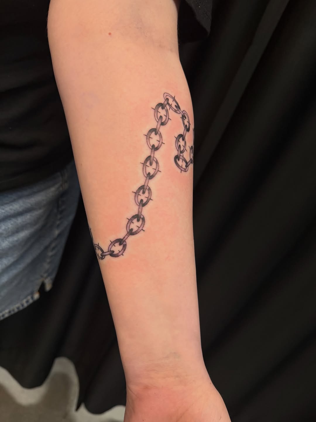 Tattoo by @tofudoestattoos — black_and_grey, fine_line