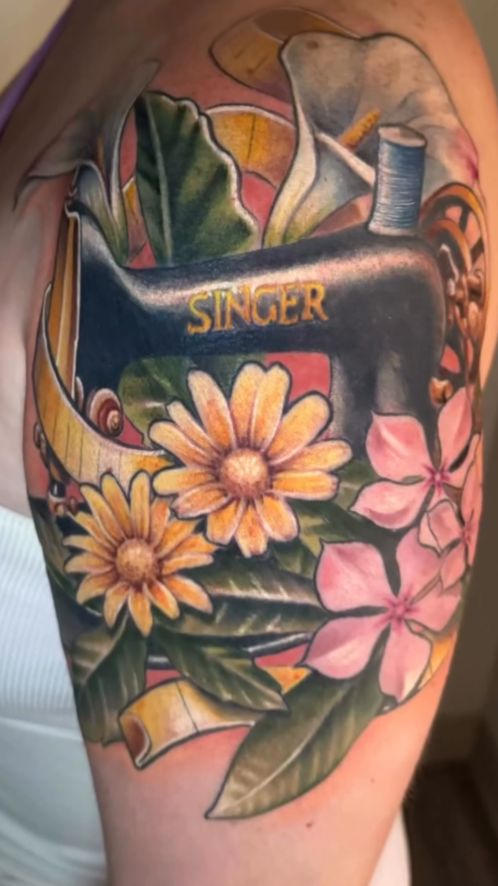 Tattoo by @davehandlebarclarke — neo_traditional