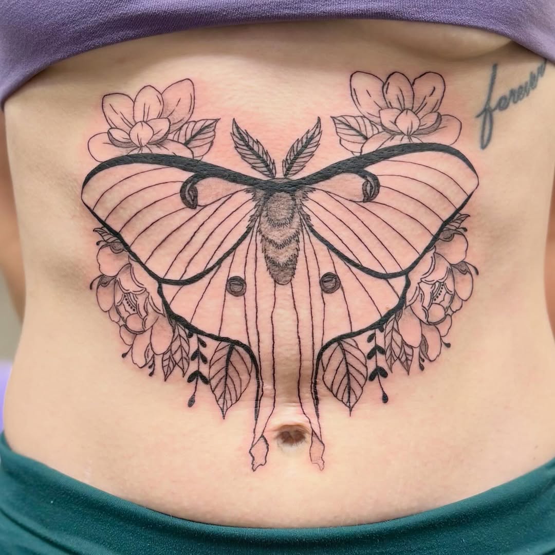 Tattoo by @inkbyb โ illustrative, black_and_grey