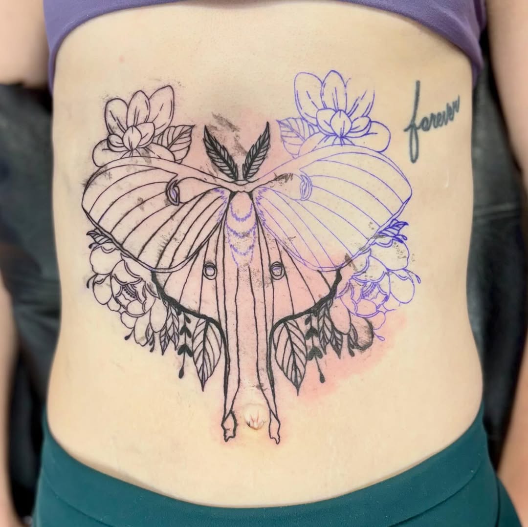 Tattoo by @inkbyb โ illustrative, black_and_grey