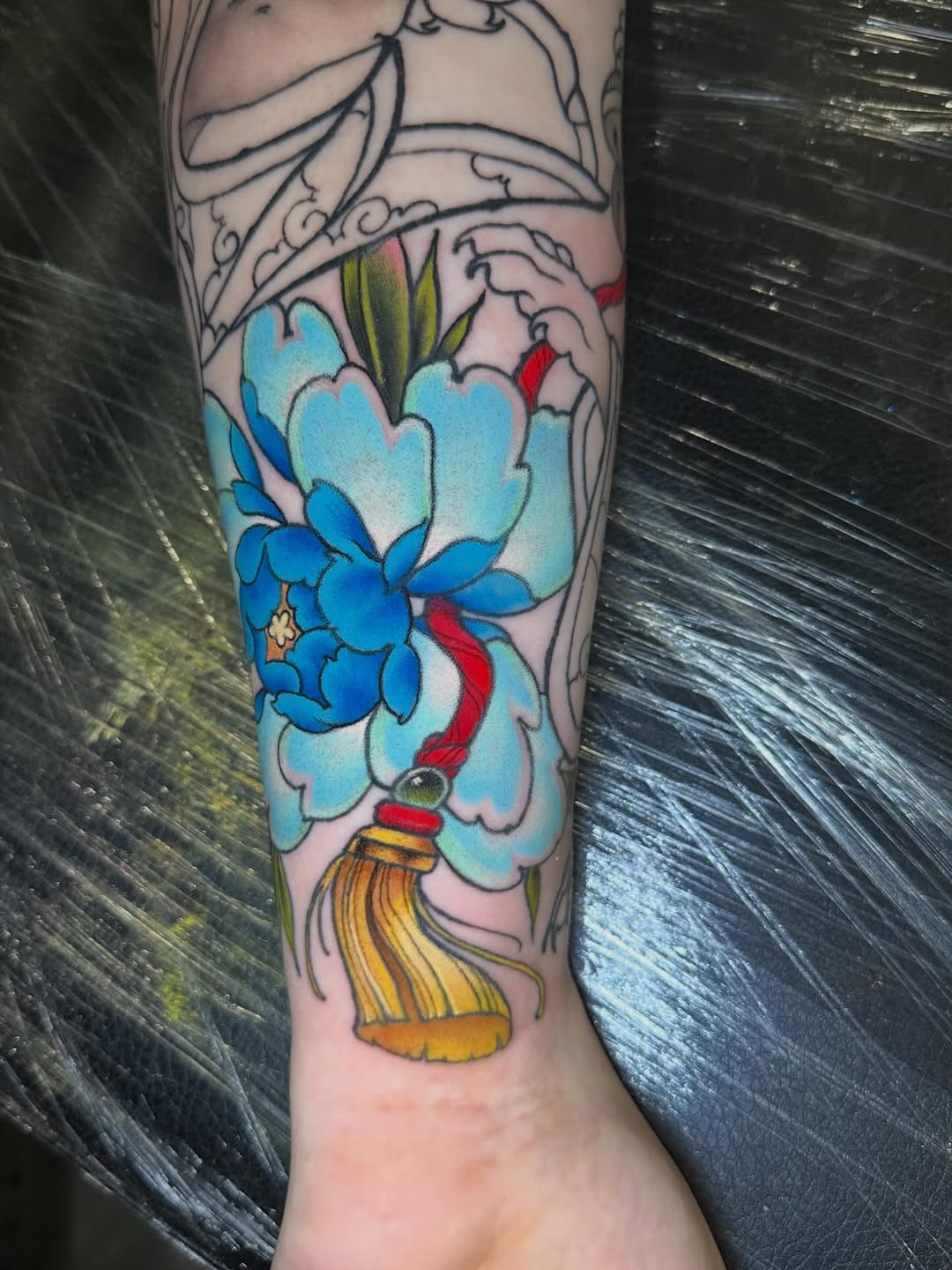 Tattoo by @evan.clark.tattoo — japanese_irezumi, neo_traditional