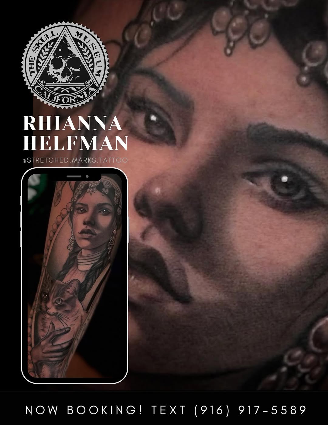 Tattoo by @stretched.marks.tattoo — realism, black_and_grey