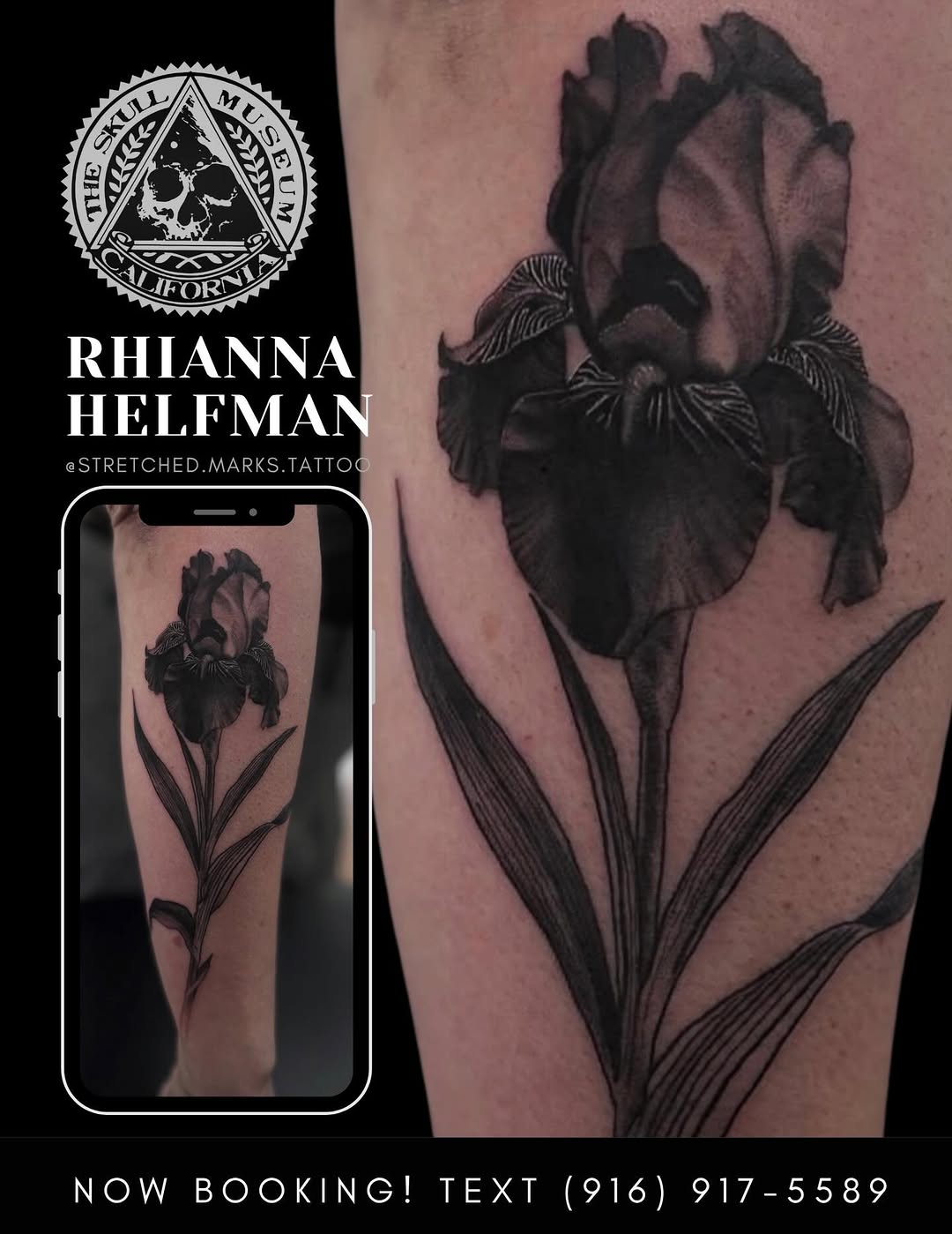 Tattoo by @stretched.marks.tattoo — black_and_grey, realism