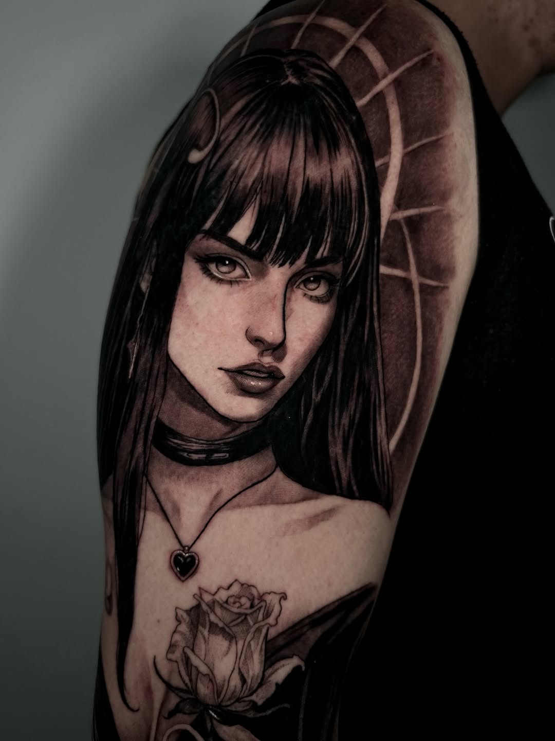 Tattoo by @laurav.tattoo — realism, black_and_grey