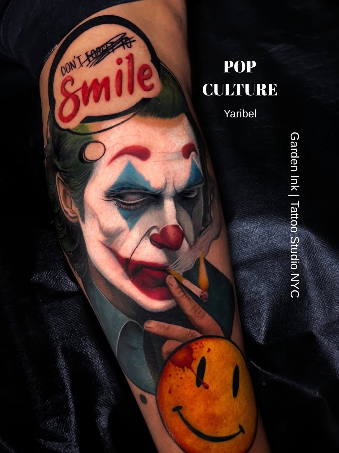 Tattoo by @inkbyyari — realism, lettering_script