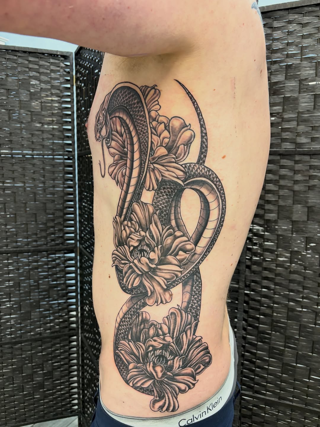 Tattoo by @brittanytattoome — black_and_grey, realism