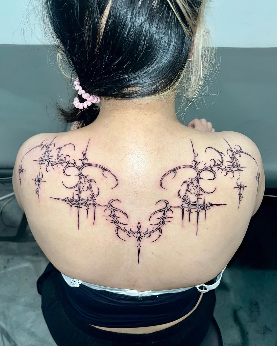 Tattoo by @mwah.ttt — blackwork, ornamental