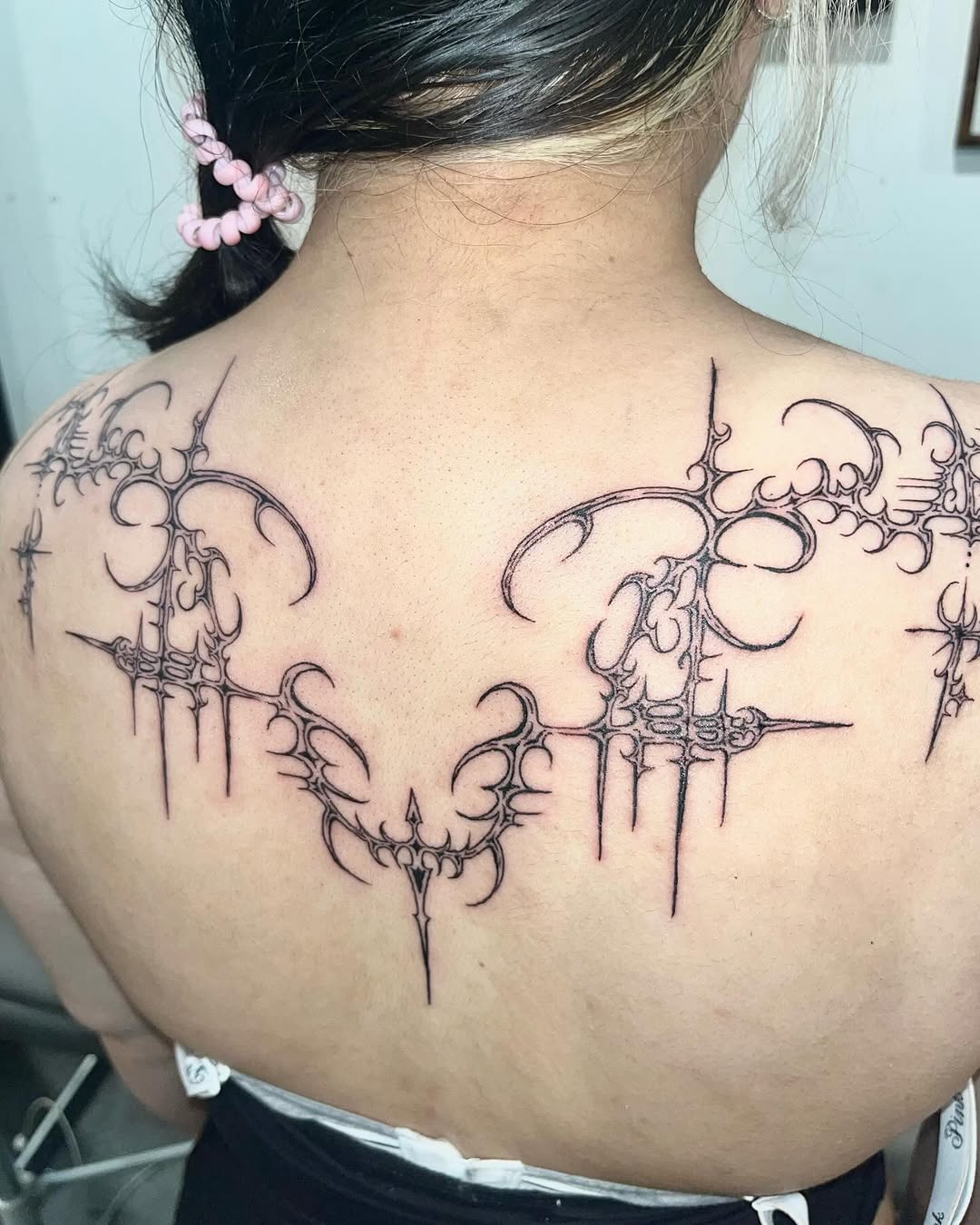 Tattoo by @mwah.ttt — blackwork, ornamental