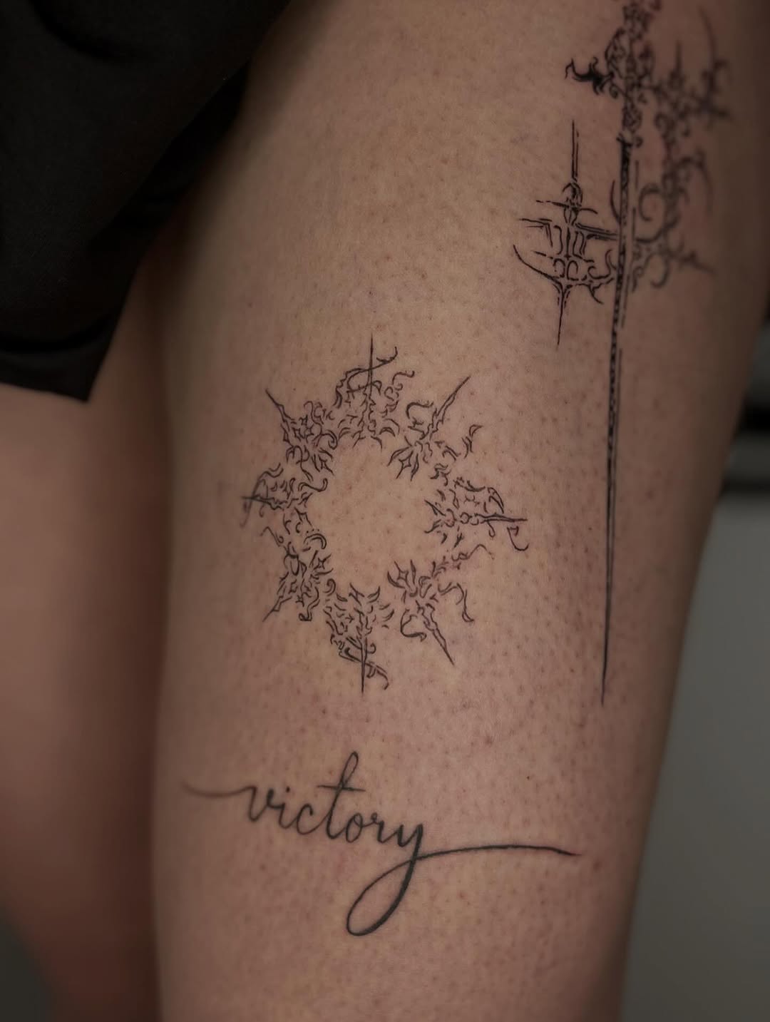 Tattoo by @sautattooo — fine_line, lettering_script