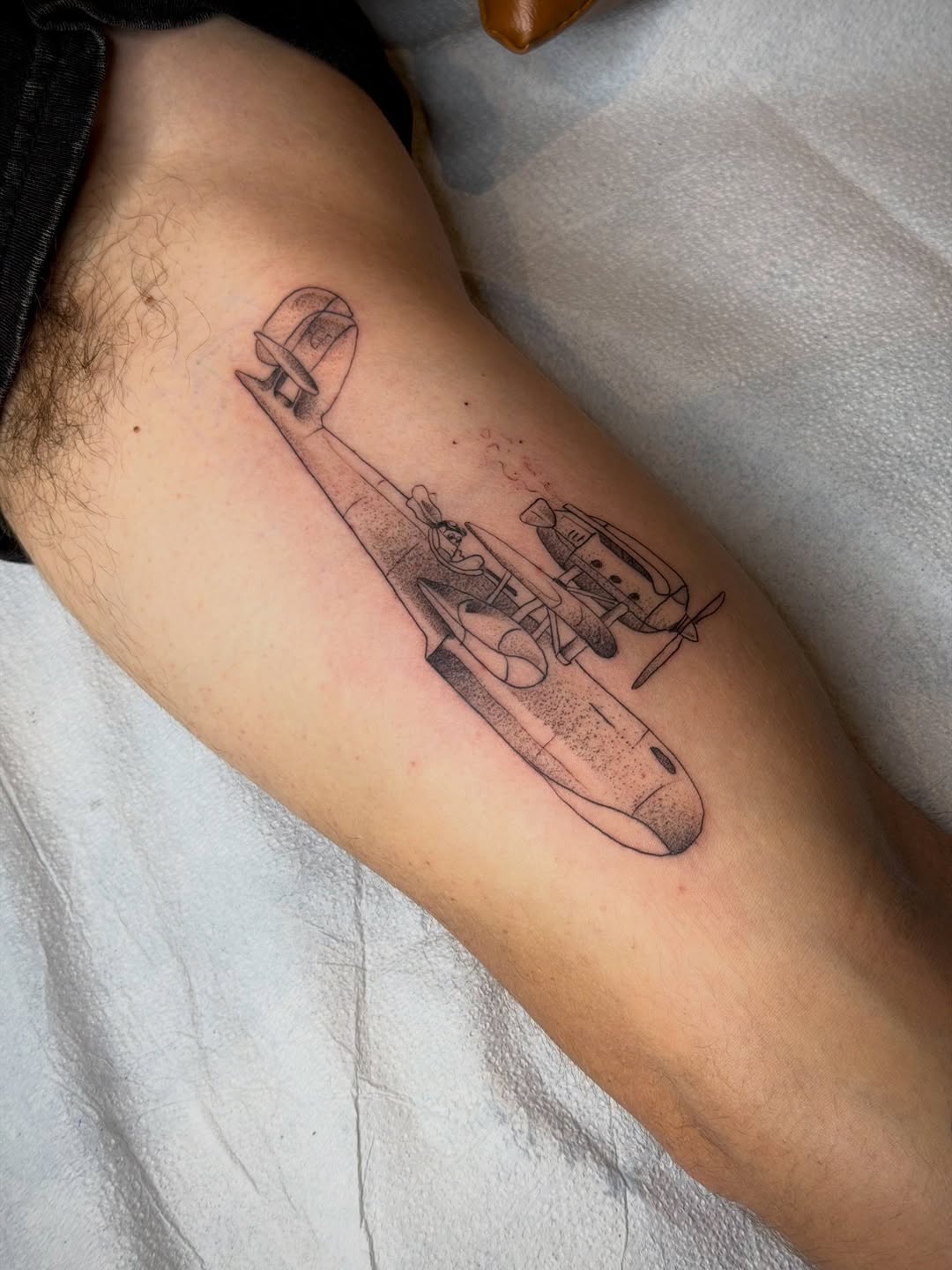 Tattoo by @ttt.christian — illustrative, black_and_grey