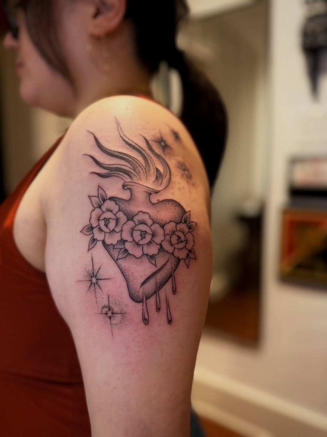 Tattoo by @ttt.christian — illustrative, black_and_grey