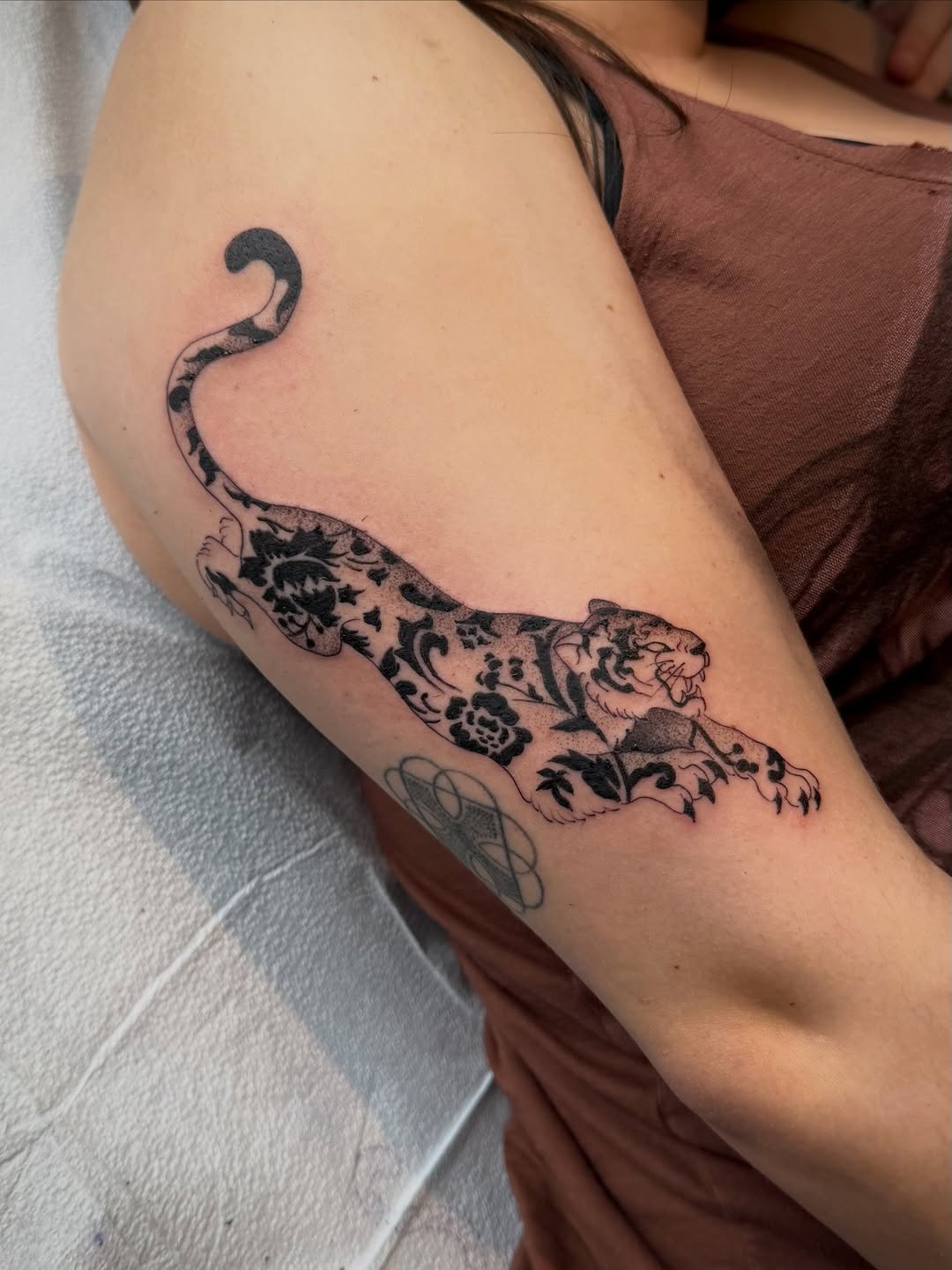 Tattoo by @ttt.christian — blackwork, illustrative