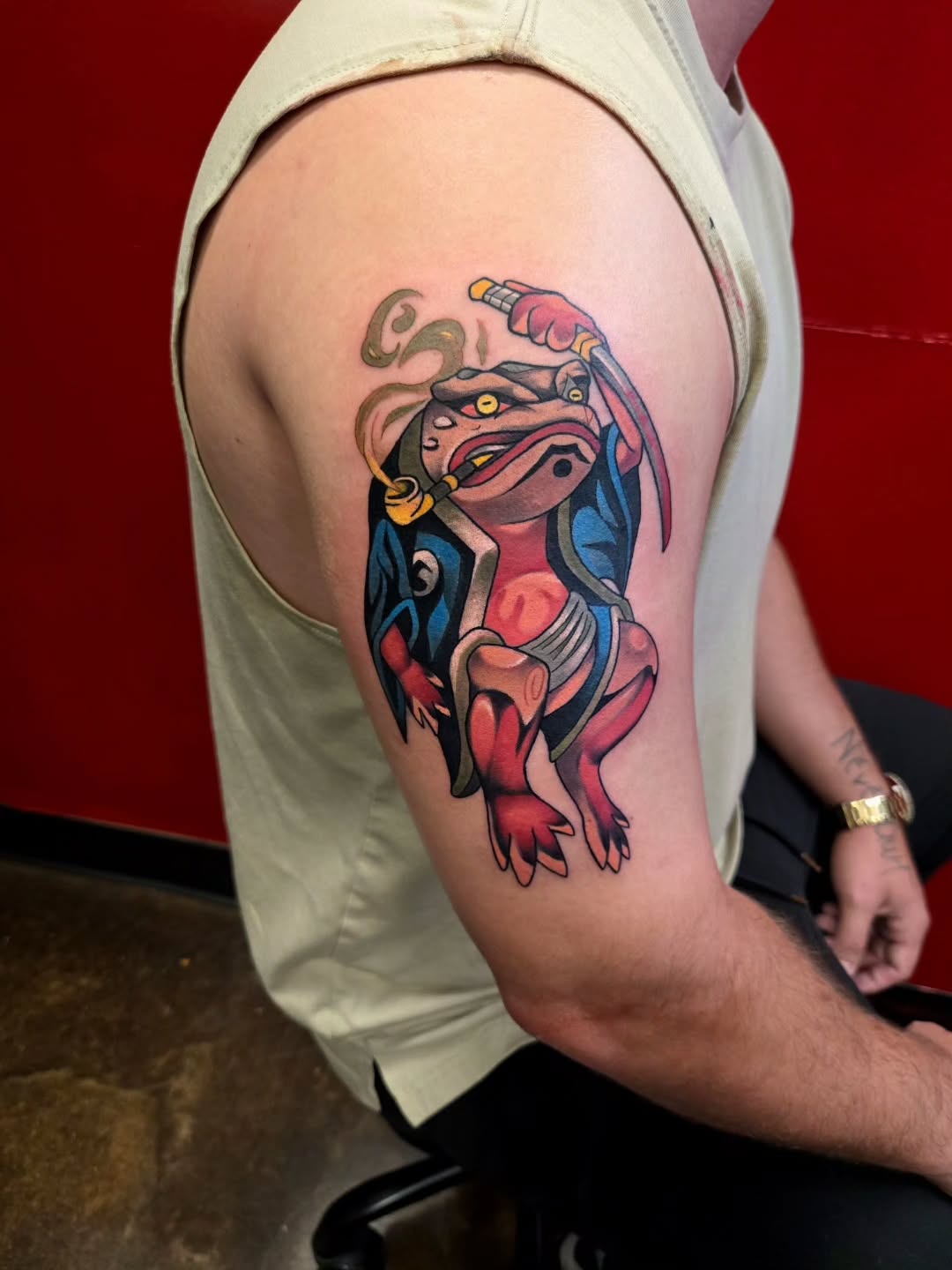 Tattoo by @highnoonjake — japanese_irezumi, neo_traditional