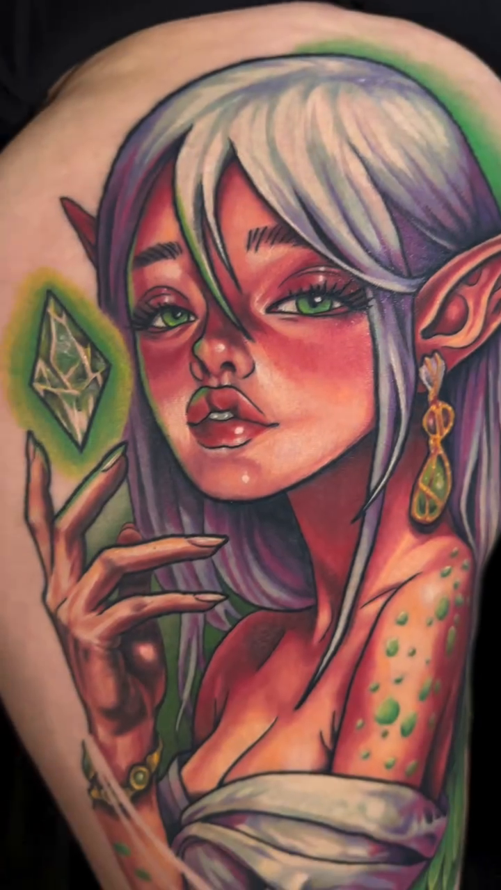 Tattoo by @special.k.tattoos — illustrative, new_school