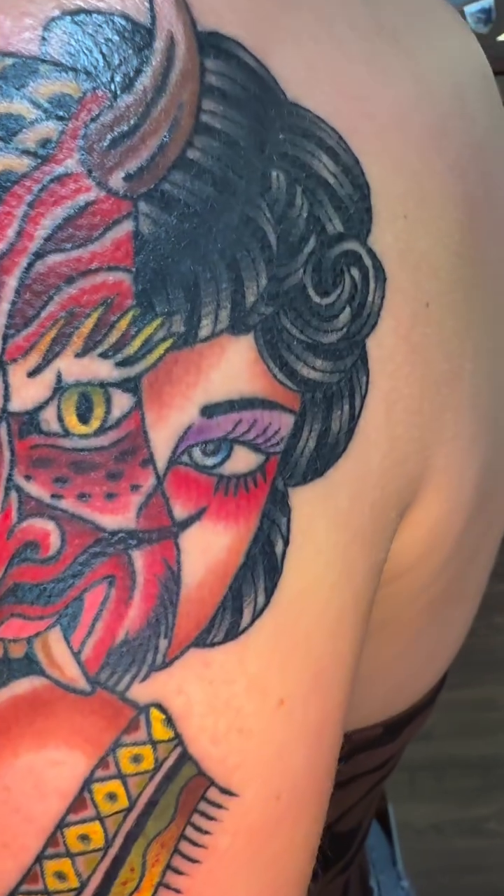 Tattoo by @codyhansontattoos — neo_traditional, japanese_irezumi