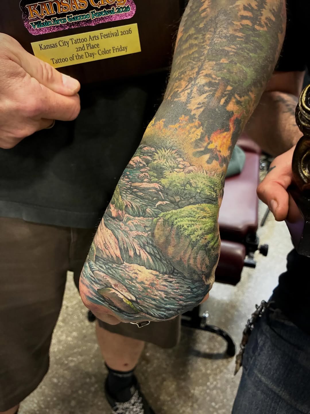 Tattoo by @wolffmantattoo — realism