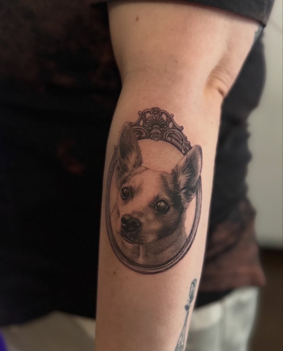 Tattoo by @miabacchi — realism, black_and_grey
