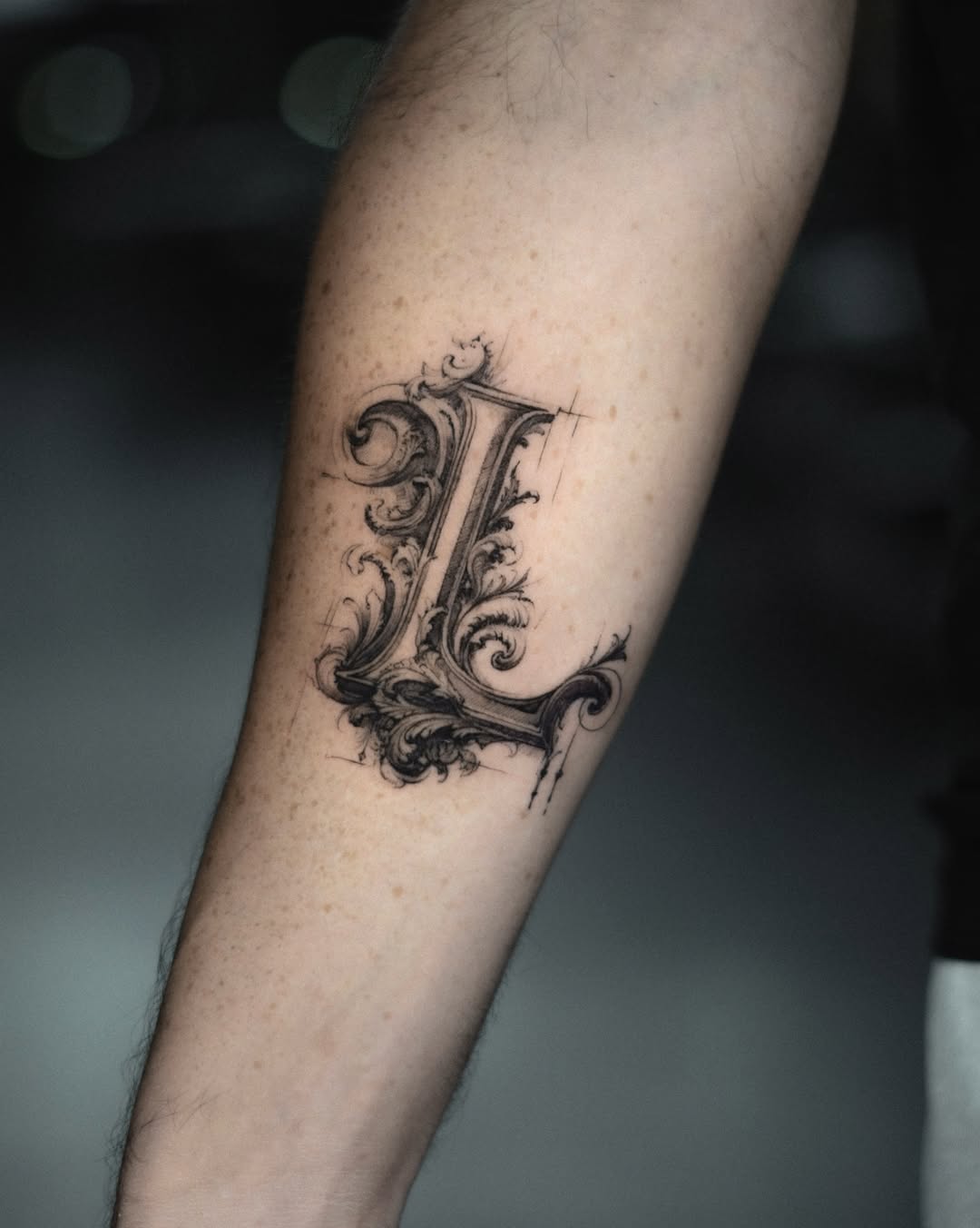 Tattoo by @ron.alvarez_tattoo — lettering_script, sketch