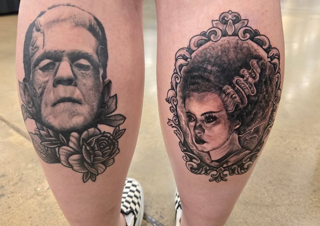 Tattoo by @thunder_scorpiontattoos โ realism, black_and_grey
