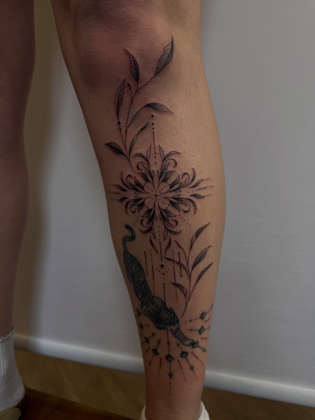 Tattoo by @ashlyntheartist — illustrative, fine_line