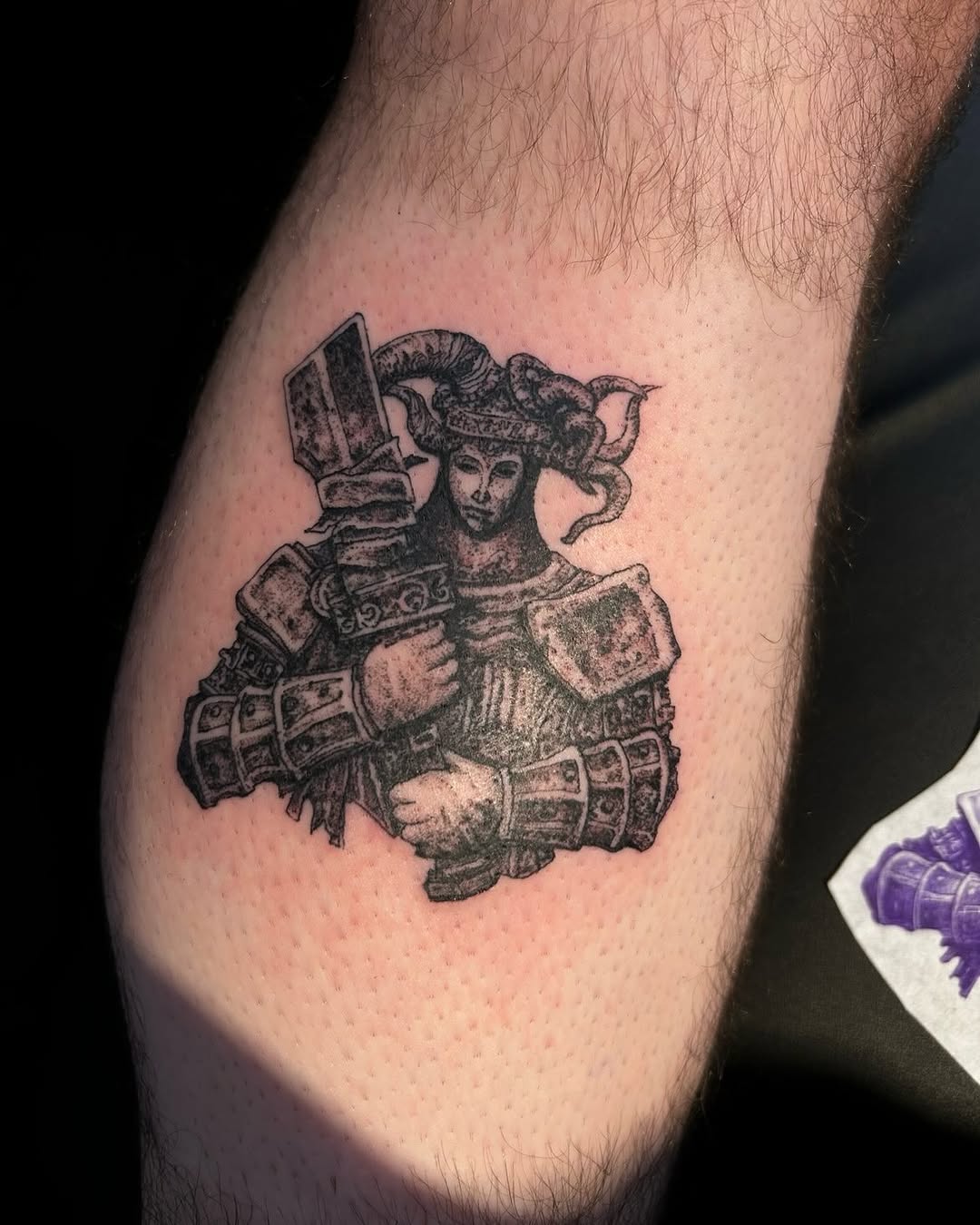 Tattoo by @la13va_tear — realism, black_and_grey