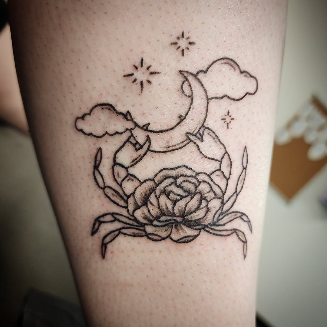 Tattoo by @anntoniettasart — fine_line