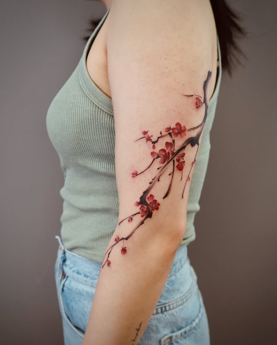 Tattoo by @minaa.ink — illustrative, fine_line