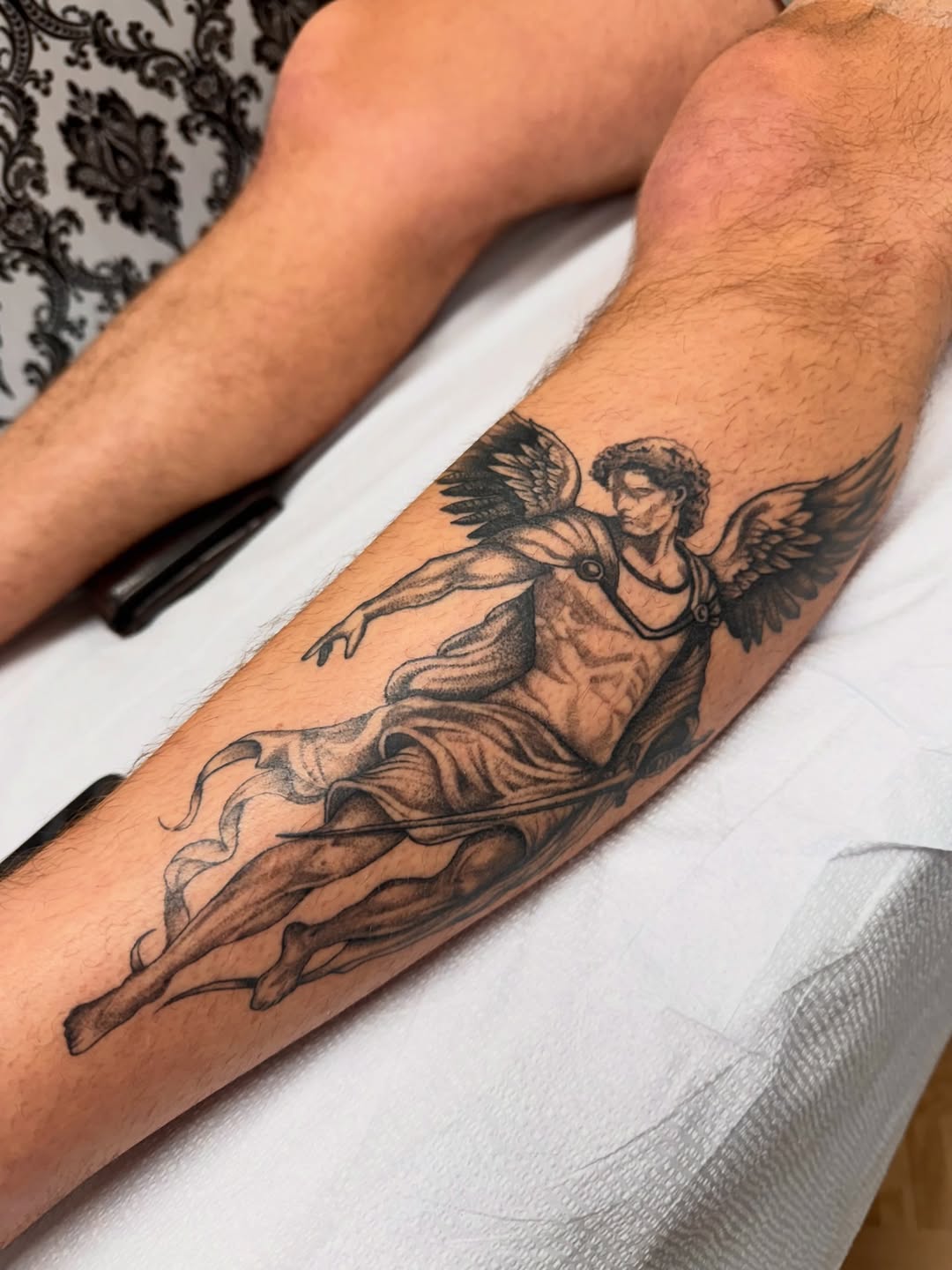 Tattoo by @ems__tattooing โ realism, black_and_grey