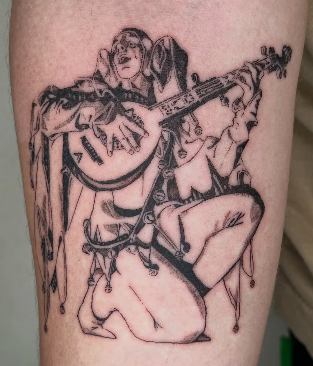 Tattoo by @silly.tatty — black_and_grey, realism